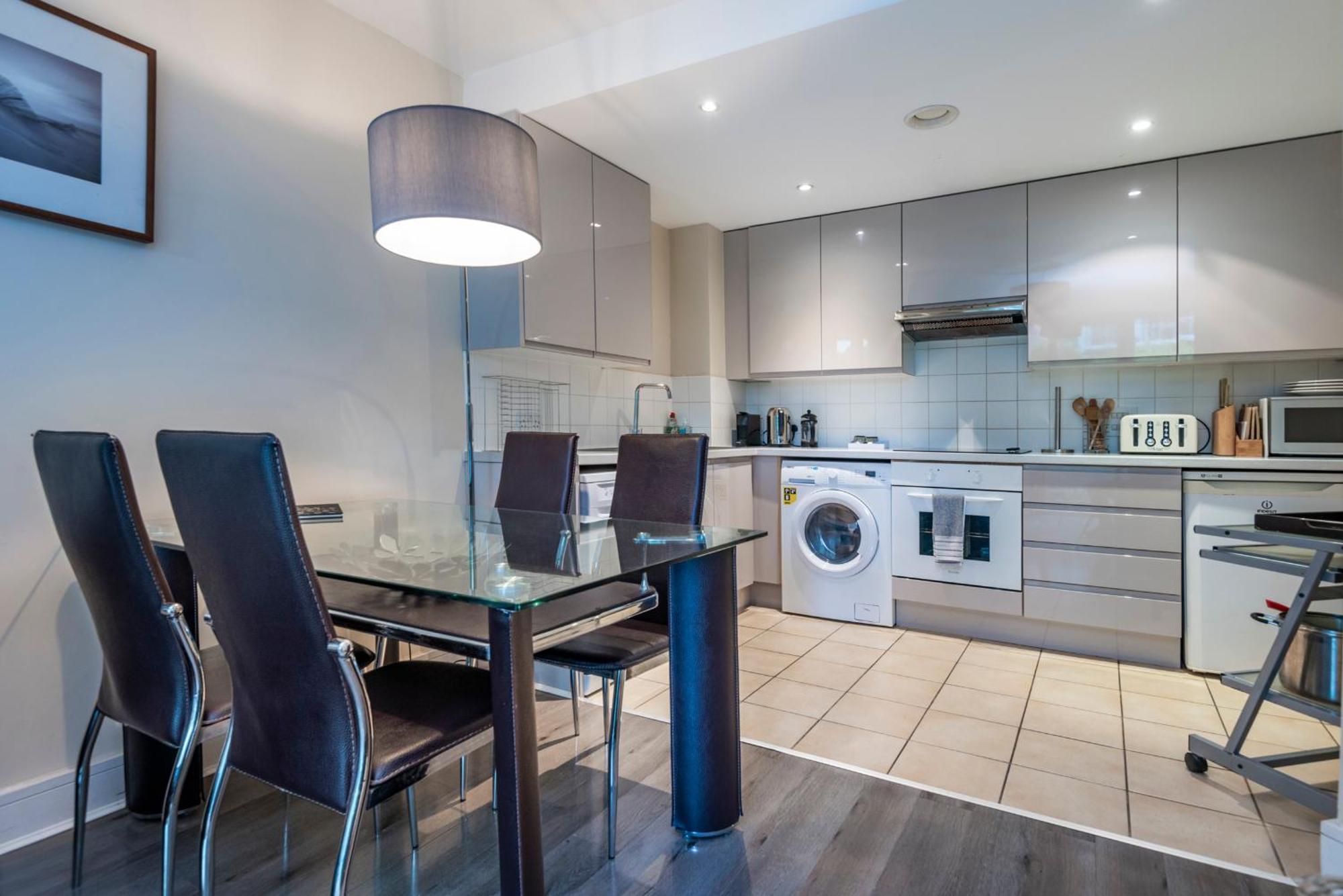 Battersea Power Station Apartment London Bagian luar foto