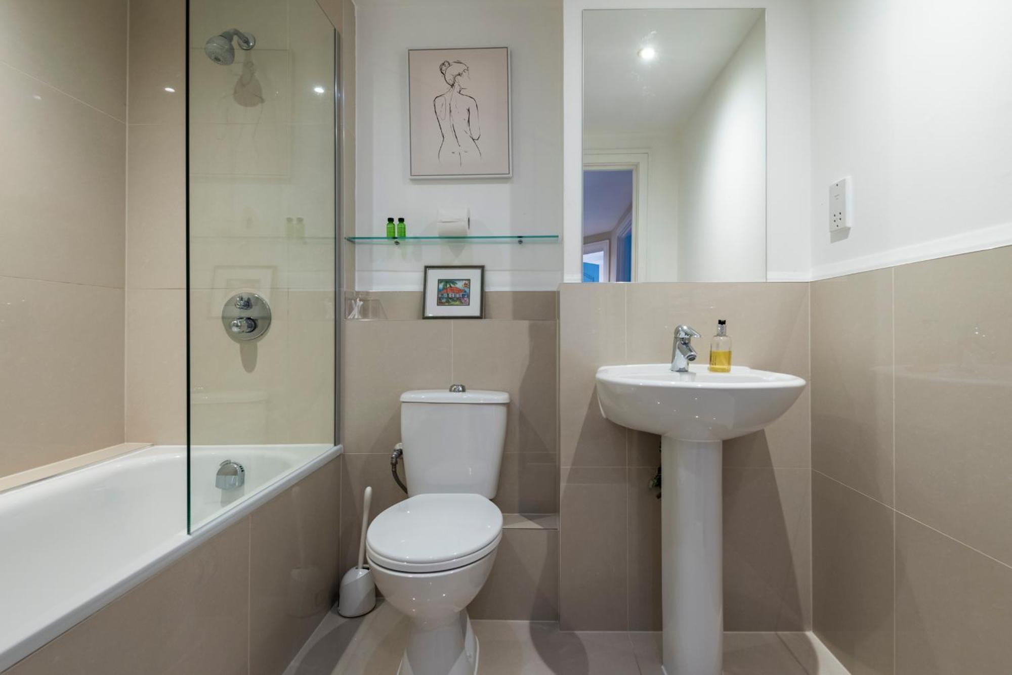 Battersea Power Station Apartment London Bagian luar foto